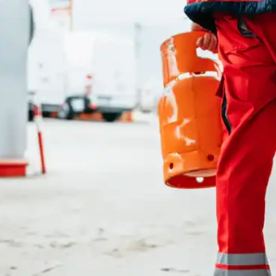 Strength of a Woman: Ladies Seen Running with Gas Cylinders During Looting Incident